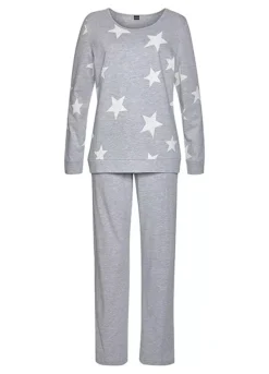 Arizona Pack Of 2 Marl Pyjamas 8 Arizona Pack Of 2 Marl Pyjamas -Buffalo Fashion Shop Arizona Pack of 2 Marl Pyjamas21328108FRSC W01