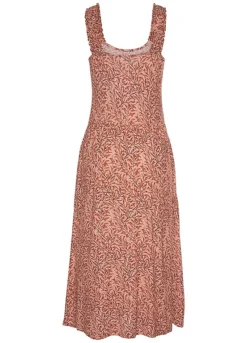 Beach Time All-Over Leaf Printed Jersey Dress 9 Beach Time All-Over Leaf Printed Jersey Dress -Buffalo Fashion Shop Beach Time All Over Leaf Printed Jersey Dress77150222FRSC W01