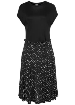 New Products -Buffalo Fashion Shop Beach Time Dotty Summer Jersey Dress78679047FRSC