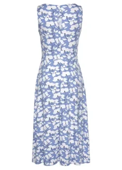 Beach Time Floral Print Summer Dress -Buffalo Fashion Shop Beach Time Floral Print Summer Dress13981959FRSC W01