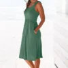 Beach Time Jersey Dress -Buffalo Fashion Shop Beach Time Jersey Dress58073864FRSP