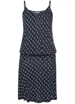 Beachtime Anchor Print Dress