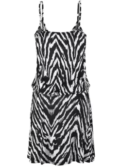Beachtime Animal Print Beach Dress -Buffalo Fashion Shop Beachtime Animal Print Beach Dress880324FRSC W01