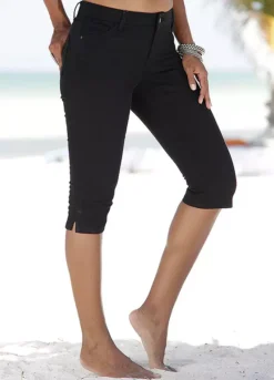 Beachtime Capri Trousers -Buffalo Fashion Shop Beachtime Capri Trousers221594FRSP W02