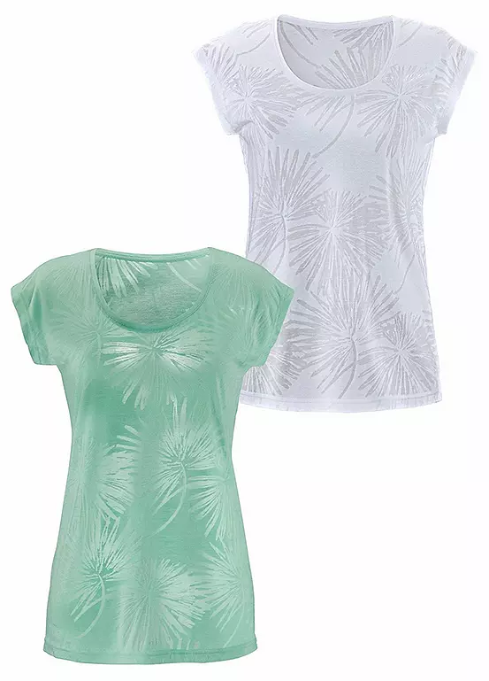 Beachtime Pack Of 2 T-Shirts 4 Beachtime Pack Of 2 T-Shirts - Image 2