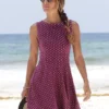 Beachtime Print Beach Dress -Buffalo Fashion Shop Beachtime Print Beach Dress39985507FRSP