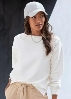 Bench Boat Neck Basic Sweatshirt