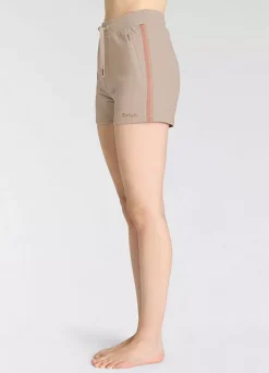 Bench Glitter Stripe Relaxation Shorts -Buffalo Fashion Shop Bench Glitter Stripe Relaxation Shorts81949623FRSP W02