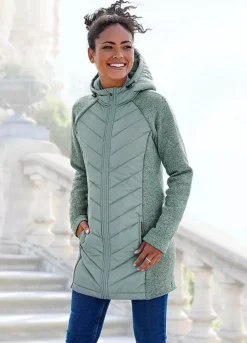 Bench Hooded Long Quilted Jacket -Buffalo Fashion Shop Bench Hooded Long Quilted Jacket76525743FRSP