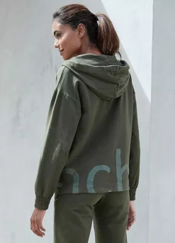 Bench Logo Print Hoodie 9 Bench Logo Print Hoodie -Buffalo Fashion Shop Bench Logo Print Hoodie34017344FRSP W01