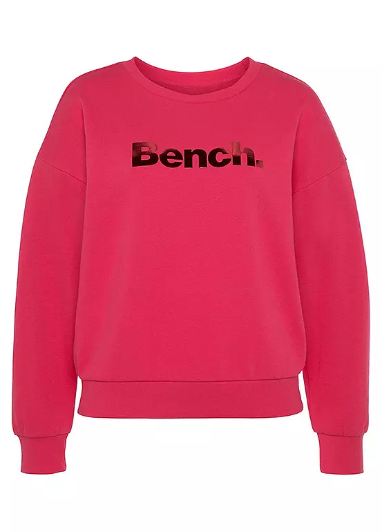 Bench Logo Print Round Neck Sweatshirt 4 Bench Logo Print Round Neck Sweatshirt - Image 2