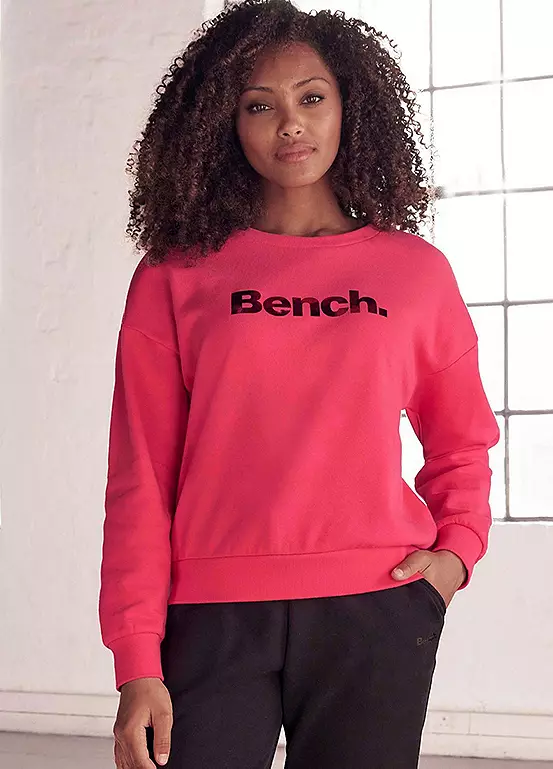 Bench Logo Print Round Neck Sweatshirt 3 Bench Logo Print Round Neck Sweatshirt