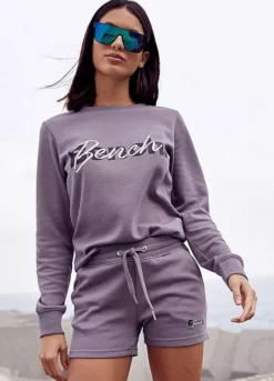 Bench Logo Print Shorts -Buffalo Fashion Shop Bench Logo Print Shorts74408559FRSP W01