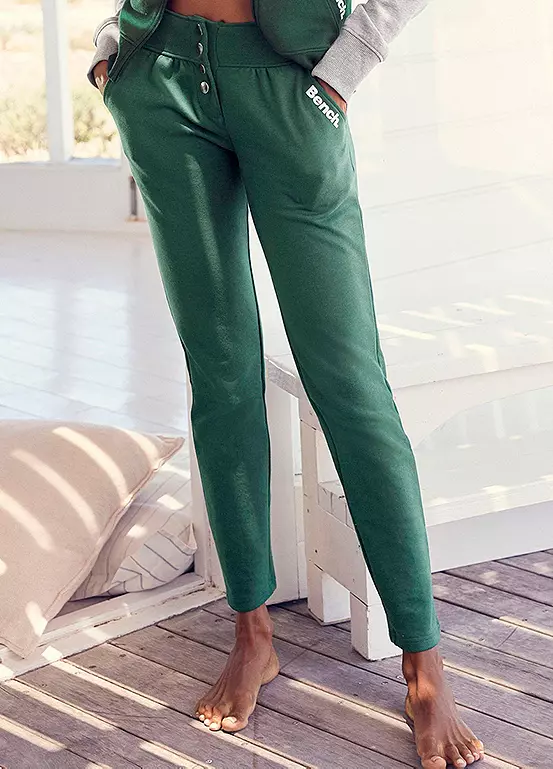 Bench Logo Print Slim Leg Sweatpants 3 Bench Logo Print Slim Leg Sweatpants