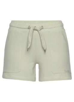 New Products -Buffalo Fashion Shop Bench Logo Print Sweat Shorts36604720FRSC