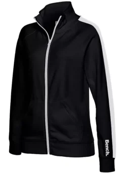 Bench Side Stripe Sweat Jacket -Buffalo Fashion Shop Bench Side Stripe Sweat Jacket91714731FRSC W01