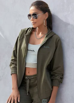 Bench Sporty Hooded Sweat Jacket -Buffalo Fashion Shop Bench Sporty Hooded Sweat Jacket44110038FRSP