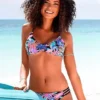 Bench Tropical Print Triangle Bikini Top 1 Bench Tropical Print Triangle Bikini Top -Buffalo Fashion Shop Bench Tropical Print Triangle Bikini Top98908823FRSP