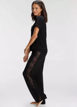 Bruno Banani Lace Back Detail Pyjamas -Buffalo Fashion Shop Bruno Banani Lace Back Detail Pyjamas79875035FRSP W01