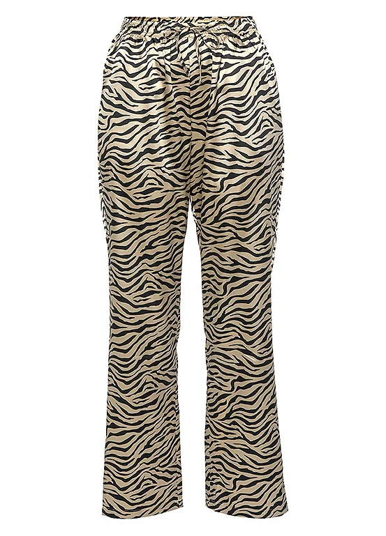 Buffalo Animal Print Pyjama Trousers 4 Buffalo Animal Print Pyjama Trousers - Image 2