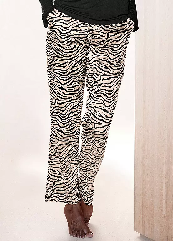 Buffalo Animal Print Pyjama Trousers 3 Buffalo Animal Print Pyjama Trousers