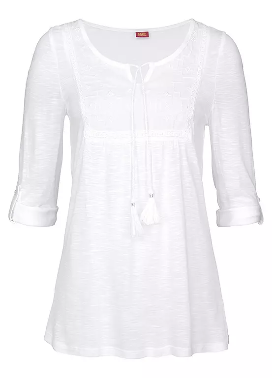 Buffalo Embroidered Beach Cover-Up 4 Buffalo Embroidered Beach Cover-Up - Image 2