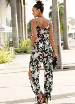 Buffalo Floral Print Jumpsuit -Buffalo Fashion Shop Buffalo Floral Print Jumpsuit71212265FRSP W01