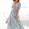 Buffalo Floral Print Maxi Dress -Buffalo Fashion Shop Buffalo Floral Print Maxi Dress91813018FRSP