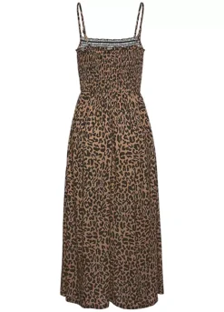Buffalo Leopard Print Midi Dress 10 Buffalo Leopard Print Midi Dress -Buffalo Fashion Shop Buffalo Leopard Print Midi Dress89295117FRSC W01