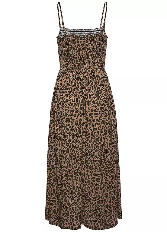 Buffalo Leopard Print Midi Dress 6 Buffalo Leopard Print Midi Dress - Image 4