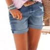 Buffalo London Worn Look Denim Shorts -Buffalo Fashion Shop Buffalo London Worn Look Denim Shorts806735FRSP