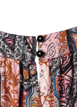 Buffalo Mix Print Halterneck Dress -Buffalo Fashion Shop Buffalo Mix Print Halterneck Dress60343407FRSC W02