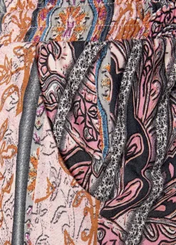 Buffalo Paisley Print Beach Trousers -Buffalo Fashion Shop Buffalo Paisley Print Beach Trousers53200917FRSC W01