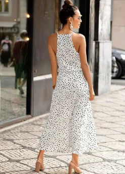 Buffalo Polka Dot Print Maxi Dress -Buffalo Fashion Shop Buffalo Polka Dot Print Maxi Dress46283767FRSP W01
