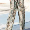 Buffalo Snake Print Palazzo Pants -Buffalo Fashion Shop Buffalo Snake Print Palazzo Pants38422765FRSP