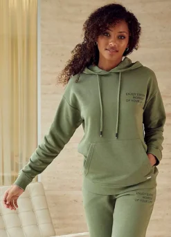 Buffalo Statement Print Hoodie -Buffalo Fashion Shop Buffalo Statement Print Hoodie16586964FRSP W01