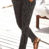 Buffalo Stripe Beach Trousers -Buffalo Fashion Shop Buffalo Stripe Beach Trousers384950FRSP