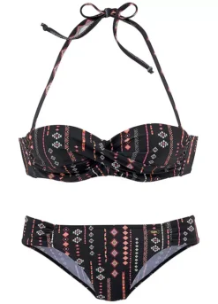 Buffalo Underwired Print Bandeau Bikini -Buffalo Fashion Shop Buffalo Underwired Print Bandeau Bikini68513011FRSC