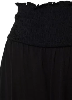 Buffalo Wide Smocked Waist Shorts -Buffalo Fashion Shop Buffalo Wide Smocked Waist Shorts58168200FRSC W02