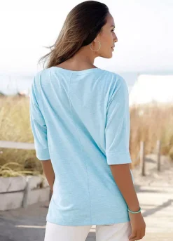 Elbsand Crew Neck T-Shirt -Buffalo Fashion Shop Elbsand Crew Neck T Shirt51249919FRSP W01