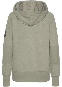 Elbsand Embroidered Hooded Sweat Jacket -Buffalo Fashion Shop Elbsand Embroidered Hooded Sweat Jacket59157537FRSC W01