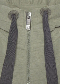 Elbsand Embroidered Hooded Sweat Jacket -Buffalo Fashion Shop Elbsand Embroidered Hooded Sweat Jacket59157537FRSC W02