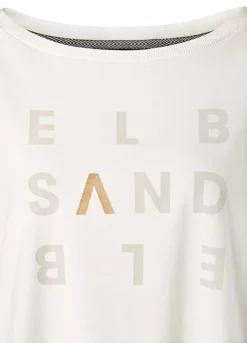 Elbsand Logo Print Long Sleeve Top 11 Elbsand Logo Print Long Sleeve Top -Buffalo Fashion Shop Elbsand Logo Print Long Sleeve Top41283429FRSC W02