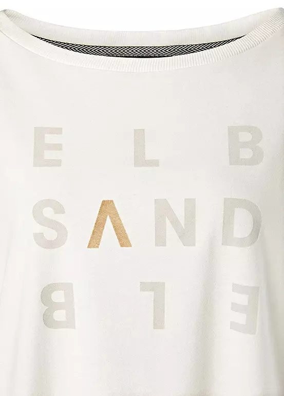 Elbsand Logo Print Long Sleeve Top 7 Elbsand Logo Print Long Sleeve Top - Image 5