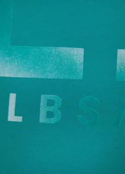 Elbsand Logo Print Round Neck Sweatshirt -Buffalo Fashion Shop Elbsand Logo Print Round Neck Sweatshirt93263556FRSC W02