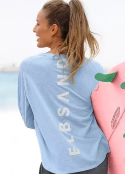 Elbsand Long Sleeved Print Top -Buffalo Fashion Shop Elbsand Long Sleeved Print Top53481761FRSP W01