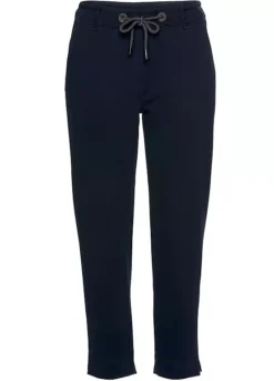 Elbsand Stretchy Cropped Sweat Pants -Buffalo Fashion Shop Elbsand Stretchy Cropped Sweat Pants65785620FRSC