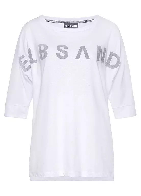 Elbsand Three-Quarter Sleeve Oversized Top 4 Elbsand Three-Quarter Sleeve Oversized Top - Image 2