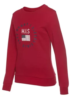 H.I.S Crew Neck Sweatshirt -Buffalo Fashion Shop H.I.S Crew Neck Sweatshirt43581046FRSC W01
