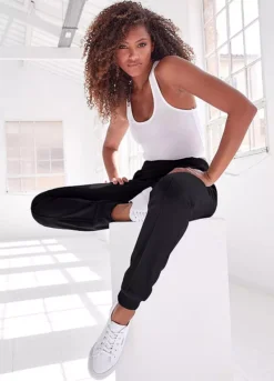 H.I.S Elasticated Waist Jogging Pants 10 H.I.S Elasticated Waist Jogging Pants -Buffalo Fashion Shop H.I.S Elasticated Waist Jogging Pants38740538FRSP W02